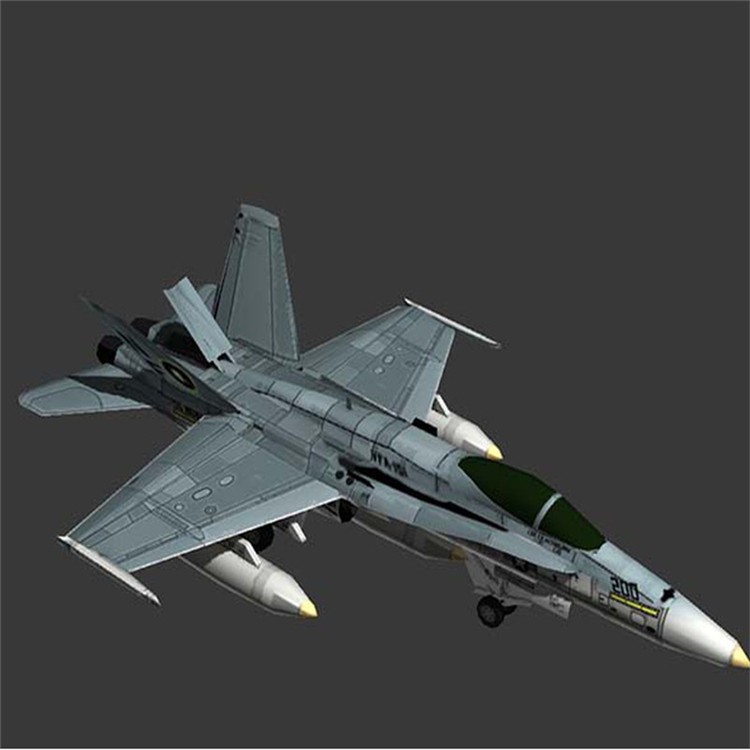 天山3D舰载战斗机模型